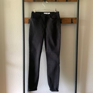 American apparel black boot cut jeans. Size 27